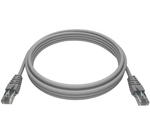 Патч-корд NTSS NTSS-PC-UTP-RJ45-6-3.0-LSZH-GY NTSS-PC-UTP-RJ45-6-3.0-LSZH-G UTP RJ-45 вил.-вилка RJ-45 кат.6 3м серый LSZH (уп.:1шт) 24AWG