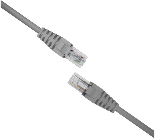 Патч-корд NTSS NTSS-PC-UTP-RJ45-6-3.0-LSZH-GY NTSS-PC-UTP-RJ45-6-3.0-LSZH-G UTP RJ-45 вил.-вилка RJ-45 кат.6 3м серый LSZH (уп.:1шт) 24AWG