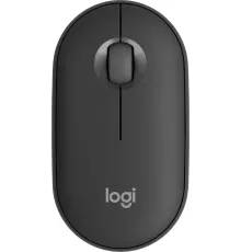 Мышь Logitech Pebble M350S графитовый оптическая (1000dpi) silent беспроводная BT/Radio USB (2but)