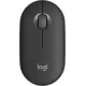 Мышь Logitech Pebble M350S графитовый оптическая (1000dpi) silent беспроводная BT/Radio USB (2but)