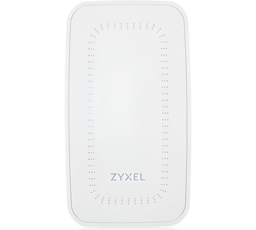 Точка беспроводного доступа Точка доступа Zyxel NebulaFlex Pro WAX300H, WiFi 6, 802.11a/b/g/n/ac/ax (2,4 и 5 ГГц), MU-MIMO, настенная, антенны 2x2, до 575+2400 Мбит/с, 4xLAN GE (1x PoE out), защита от 3G/4G, PoE only (WAX300H-EU0101F)