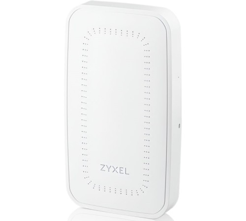 Точка беспроводного доступа Точка доступа Zyxel NebulaFlex Pro WAX300H, WiFi 6, 802.11a/b/g/n/ac/ax (2,4 и 5 ГГц), MU-MIMO, настенная, антенны 2x2, до 575+2400 Мбит/с, 4xLAN GE (1x PoE out), защита от 3G/4G, PoE only (WAX300H-EU0101F)