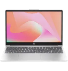 Ноутбук HP 15-fc0003nia Ryzen 5 7520U 8Gb SSD512Gb AMD Radeon 15.6" IPS FHD (1920x1080) Free DOS silver WiFi BT Cam (7K2M6EA)