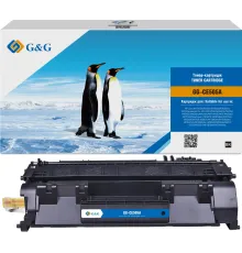 Картридж лазерный G&G GG-CE505A UNIVERSAL черный (2300стр.) для HP P2035/2035n/2055d/dn/x;Canon LBP6300/6310dn/6650dn;HP Pro 400 M401/M401a/M401n/M401d/M401dn/M401dne/M401dw/MFP M425/MFP M425dn/MFP M425dw;Canon i-SENSYS 6670dn/6680x/MF5840dn/MF5880dn/MF59