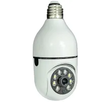 Камера видеонаблюдения IP Tantos iЛампа Wi-Fi 3.6-3.6мм корп.:белый (00-00305937)