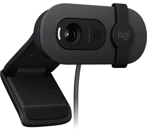Камера Web Logitech HD Webcam Brio 90 графитовый 2Mpix (1920x1080) USB Type-C с микрофоном (960-001581) Камера Web Logitech HD Webcam Brio 90 графитовый 2Mpix (1920x1080) USB Type-C с микрофоном (960-001581)