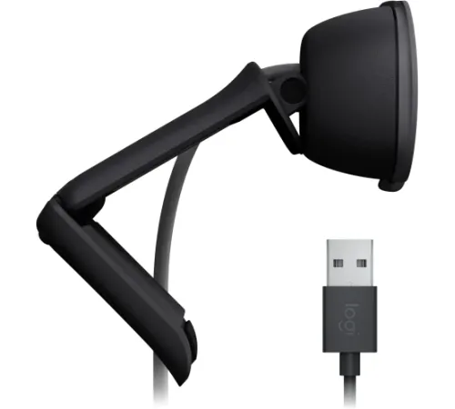 Камера Web Logitech HD Webcam Brio 90 графитовый 2Mpix (1920x1080) USB Type-C с микрофоном (960-001581) Камера Web Logitech HD Webcam Brio 90 графитовый 2Mpix (1920x1080) USB Type-C с микрофоном (960-001581)