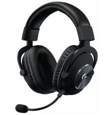 Наушники с микрофоном Logitech G Pro X черный 2м мониторные оголовье (981-000819)