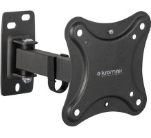 Кронштейн для телевизора Kromax CORBEL-2 черный 10"-32" макс.25кг настенный поворот и наклон