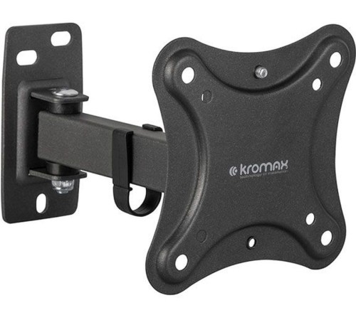 Кронштейн для телевизора Kromax CORBEL-2 черный 10"-32" макс.25кг настенный поворот и наклон Кронштейн для телевизора Kromax CORBEL-2 черный 10"-32" макс.25кг настенный поворот и наклон