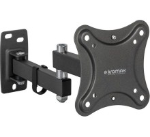Кронштейн для телевизора Kromax CORBEL-3 черный 10"-32" макс.25кг настенный поворот и наклон