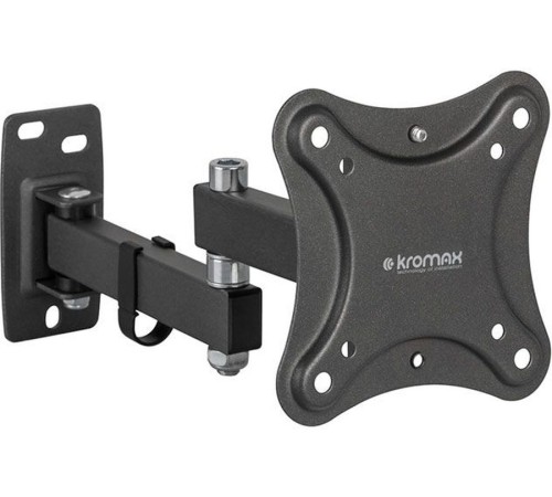 Кронштейн для телевизора Kromax CORBEL-3 черный 10"-32" макс.25кг настенный поворот и наклон Кронштейн для телевизора Kromax CORBEL-3 черный 10"-32" макс.25кг настенный поворот и наклон