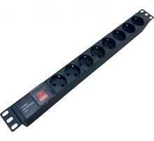 Блок распределения питания NTSS NTSS-PDU-DA1015 гор.размещ. 8x базовые 10A C14