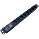 Блок распределения питания NTSS NTSS-PDU-DA1015 гор.размещ. 8x базовые 10A C14