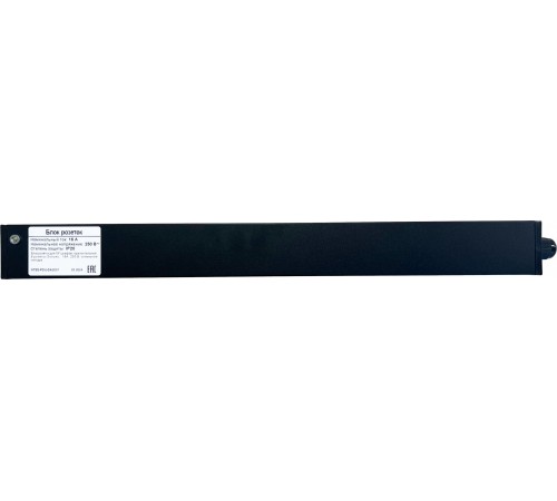 Блок распределения питания NTSS NTSS-PDU-DA2037 гор.размещ. 9x базовые 16A клеммная колодка Блок распределения питания NTSS NTSS-PDU-DA2037 гор.размещ. 9x базовые 16A клеммная колодка