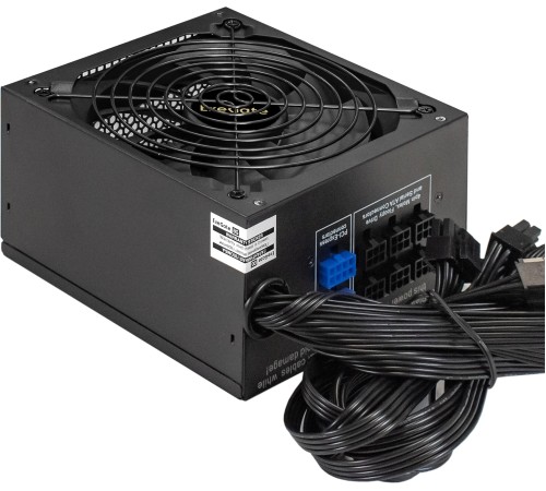 Блок питания Exegate ATX 600W 600PPX 80+ (20+4pin) APFC 140mm fan 6xSATA Cab Manag