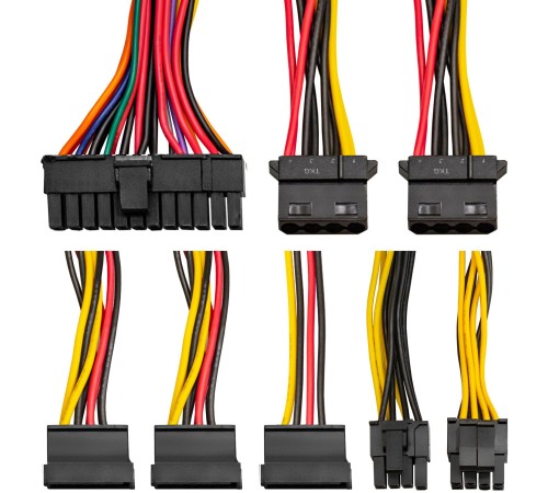 Блок питания Exegate EX259603RUS-S XP650, ATX, SC, black, 12cm fan, 24p+4p, 6/8p PCI-E, 3*SATA, 2*IDE, FDD + кабель 220V с защитой от выдергивания