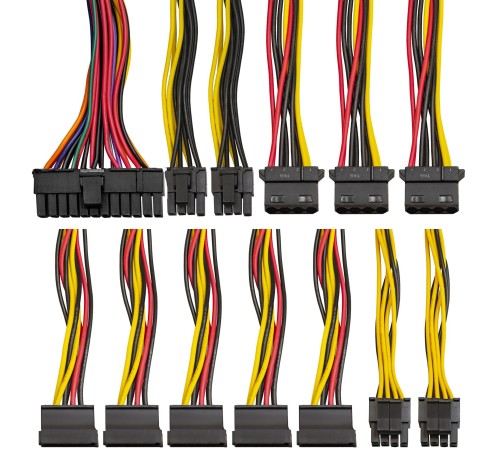 Блок питания ExeGate 850NPXE, 850W, (ATX, PPFC, SC, 12cm fan, 24pin, 2x(4+4)pin, 2xPCI-E, 5xSATA, 3xIDE, black, кабель 220V 1,8м с защитой от выдергивания)