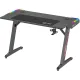 Стол игровой Cactus CS-GTZ-BK-RGB столешница ДСП черный каркас черный