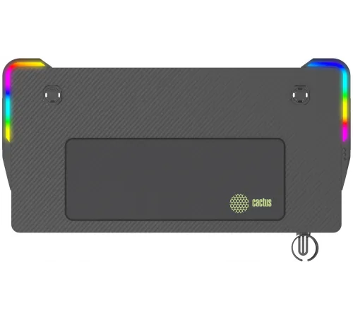 Стол игровой Cactus CS-GTZ-BK-RGB столешница ДСП черный каркас черный Стол игровой Cactus CS-GTZ-BK-RGB столешница ДСП черный каркас черный