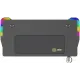 Стол игровой Cactus CS-GTZ-BK-RGB столешница ДСП черный каркас черный