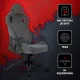 Кресло игровое A4Tech Bloody GC-770 серый соты с подголов. крестов.
