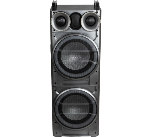 Минисистема Supra SMB-2150 черный 200Вт FM USB BT SD (в комплекте: активн.+пассив.колонки)