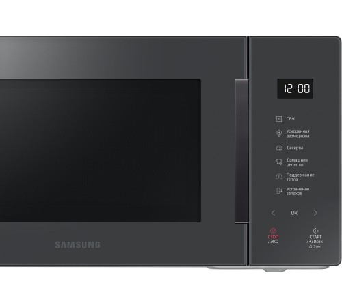 Микроволновая Печь Samsung MS23T5018AC/BW 23л. 800Вт антрацит
