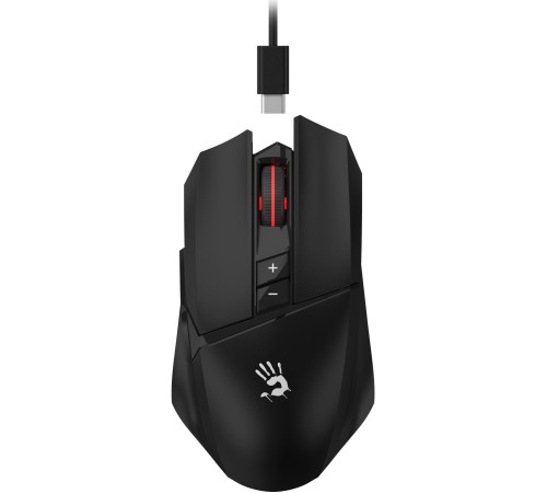 Мышь A4Tech Bloody R36 Ultra черный оптическая (12000dpi) беспроводная USB (7but)