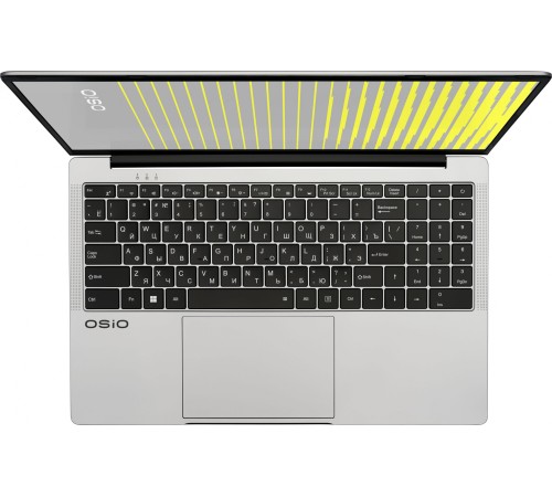 Ноутбук Osio FocusLine F140A-001 Ryzen 5 5560U 8Gb SSD256Gb Intel UHD Graphics 14" IPS FHD (1920x1080) noOS grey WiFi BT Cam 6000mAh