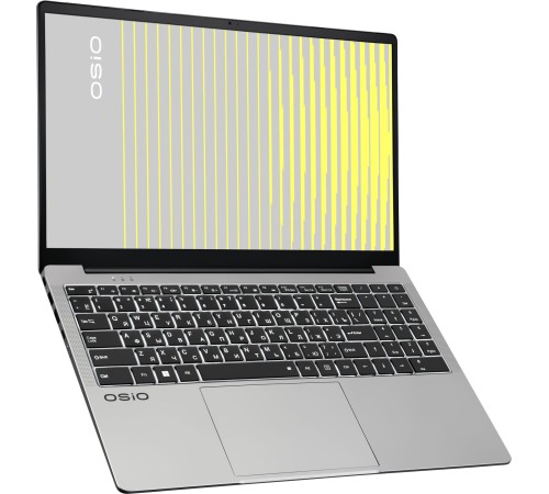 Ноутбук Osio FocusLine F140A-001 Ryzen 5 5560U 8Gb SSD256Gb Intel UHD Graphics 14" IPS FHD (1920x1080) noOS grey WiFi BT Cam 6000mAh