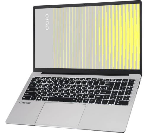 Ноутбук Osio FocusLine F140A-001 Ryzen 5 5560U 8Gb SSD256Gb Intel UHD Graphics 14" IPS FHD (1920x1080) noOS grey WiFi BT Cam 6000mAh