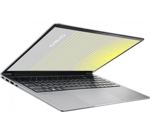 Ноутбук Osio FocusLine F140A-001 Ryzen 5 5560U 8Gb SSD256Gb Intel UHD Graphics 14" IPS FHD (1920x1080) noOS grey WiFi BT Cam 6000mAh