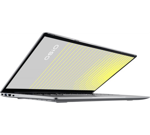 Ноутбук Osio FocusLine F140A-001 Ryzen 5 5560U 8Gb SSD256Gb Intel UHD Graphics 14" IPS FHD (1920x1080) noOS grey WiFi BT Cam 6000mAh