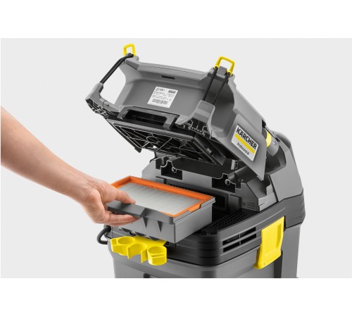 Строительный пылесос Karcher NT 30/1 Tact Te L 1380Вт (уборка: сухая/влажная) серый Строительный пылесос Karcher NT 30/1 Tact Te L 1380Вт (уборка: сухая/влажная) серый