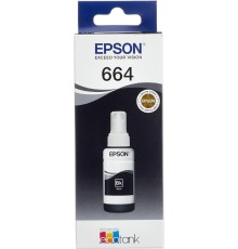 Чернила Epson C13T664198 (аналог C13T66414A) черный 70мл для Epson L100
