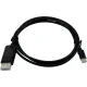 Кабель Buro ver1.4 USB Type-C (m) DisplayPort (m) 1.5м (BU-TYPEC-DP-1.5M) черный
