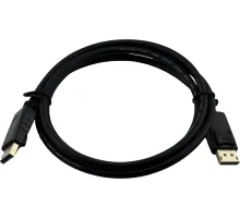 Кабель аудио-видео Buro DisplayPort (m)/DisplayPort (m) 1.5м. черный (BU-DP2.0-1.5M)
