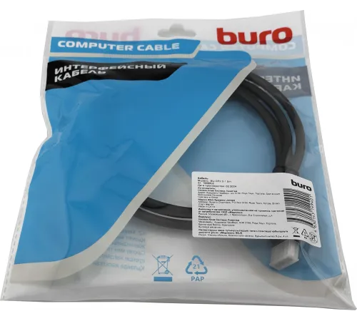 Кабель аудио-видео Buro DisplayPort (m)/DisplayPort (m) 1.5м. черный (BU-DP2.0-1.5M) Кабель аудио-видео Buro DisplayPort (m)/DisplayPort (m) 1.5м. черный (BU-DP2.0-1.5M)