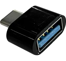 Адаптер Buro ver3.0 USB A(f) USB Type-C (m) (BU-USB3-AF-CM) черный