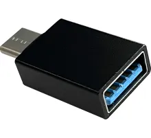 Адаптер Buro BU-USB2-AF-CM USB A(f) USB Type-C (m) черный