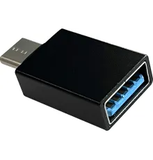 Адаптер Buro BU-USB2-AF-CM USB A(f) USB Type-C (m) черный