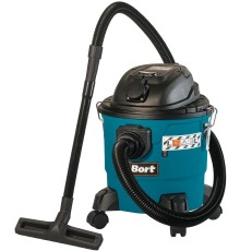 Bort Пылесос для сухой и влажной уборки  BSS-1215-P [93417432] { 1200 Вт, вместимость 15 л, 67 л/сек, 6,2 кг, набор аксессуаров 8 шт }