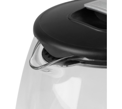Чайник электрический Galaxy Line GL 0554 1.8л. 2000Вт черный/прозрачный (корпус: пластик/стекло)