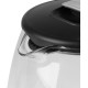 Чайник электрический Galaxy Line GL 0554 1.8л. 2000Вт черный/прозрачный (корпус: пластик/стекло)