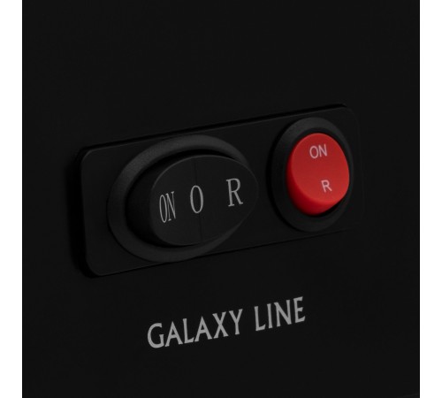 Мясорубка Galaxy Line GL 2419 1600Вт черный/серебристый