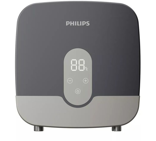 Водонагреватель Philips AWH1006/51(55LA) 5.5кВт электрический над раковиной/серый Водонагреватель Philips AWH1006/51(55LA) 5.5кВт электрический над раковиной/серый