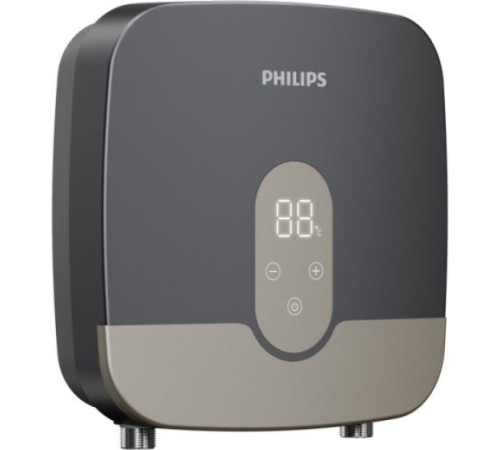 Водонагреватель Philips AWH1006/51(55LA) 5.5кВт электрический над раковиной/серый Водонагреватель Philips AWH1006/51(55LA) 5.5кВт электрический над раковиной/серый