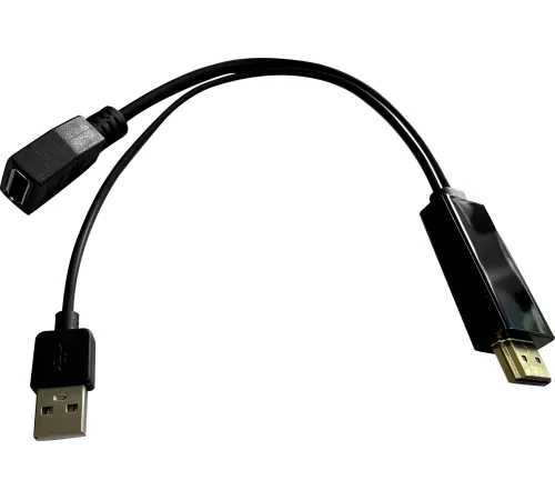 Переходник Buro HDMI (m)/DisplayPort (f) белый (BU-HDMI(M)-DP(F)) Переходник Buro HDMI (m)/DisplayPort (f) белый (BU-HDMI(M)-DP(F))
