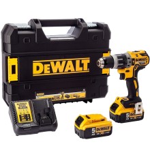 Дрель-шуруповерт DeWalt DCD796P2-QW 18Вт аккум. патрон:быстрозажимной (кейс в комплекте)